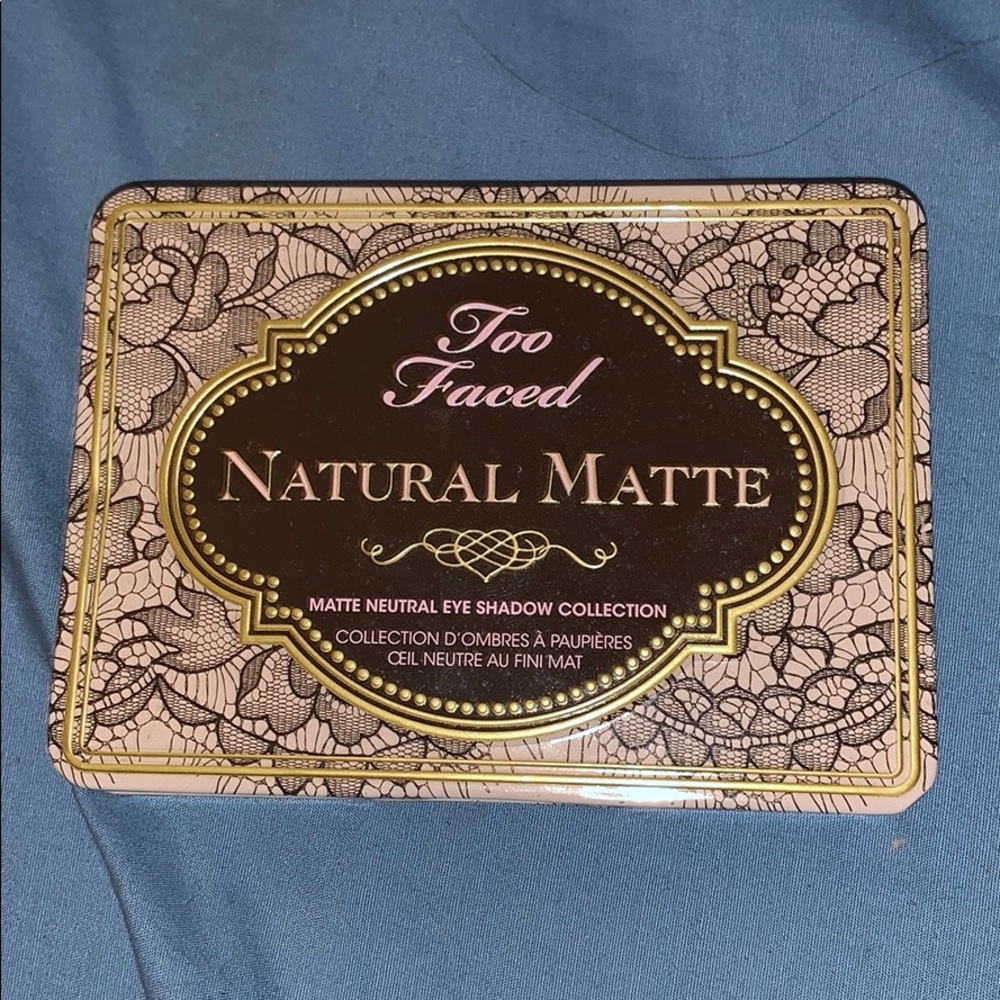 Too Faced Natural Matte Eyeshadow Palette